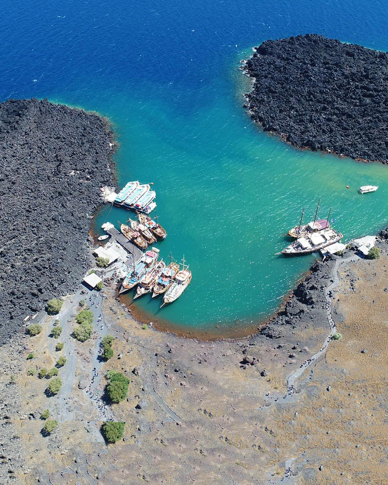 Volcano - Hot Springs Traditional Sailboat